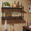 80cm W Metal Wall Mounted Shelving Unit-1174222827