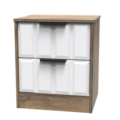 Doss 45cm W Manufactured Wood Bedside Table