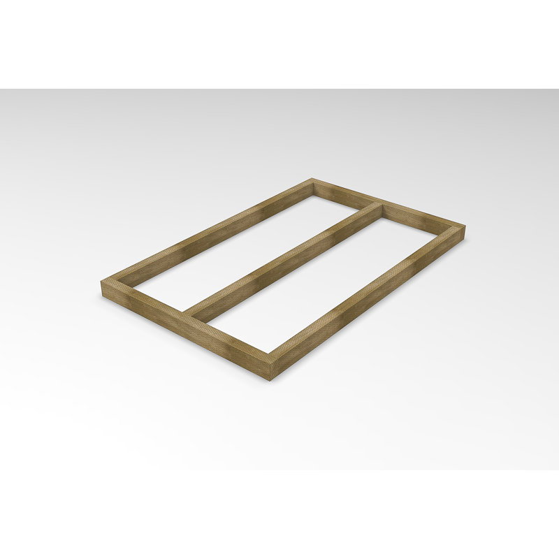 Shed Base Pressure Treated, 7.5cm H x 147.4cm W x 94.1cm D
