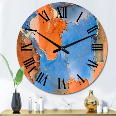 Horloge murale surdimensionnée