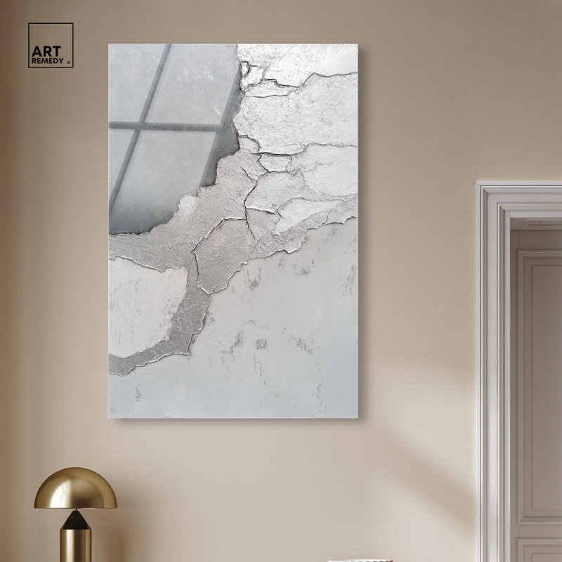 Chasm of Gray I Acrylic Print Elegant Wall Decor by Art Remedy, 45" H x 30" W