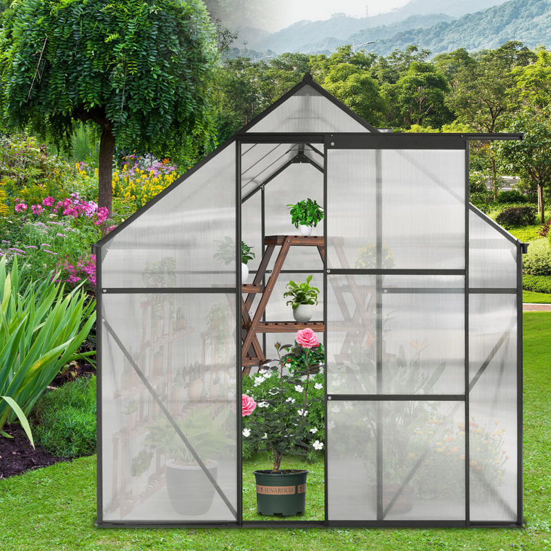 Polycarbonate Greenhouse Raised Base