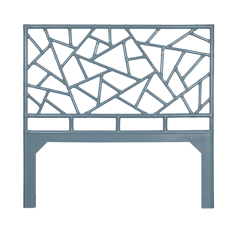 Tiffany Collection Open-Frame Headboard, Queen, Regatta Blue