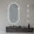 Bubba Metal Flat Wall Mirror