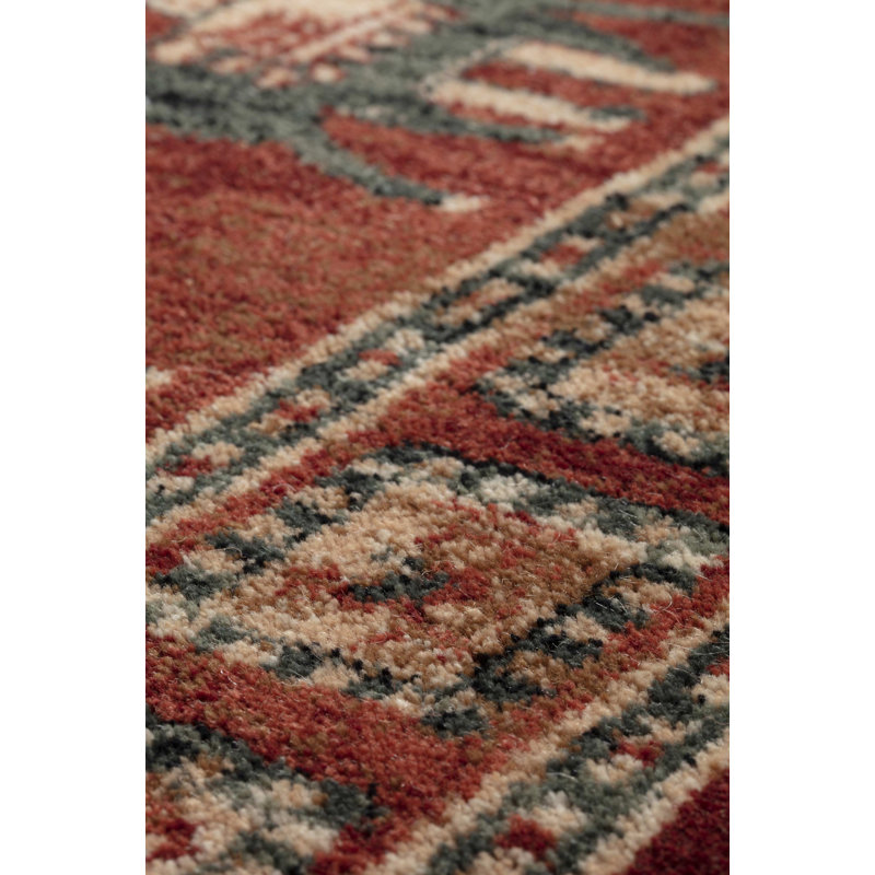 Abbeville Oriental Wool Area Rug, Rectangle 200 x 300cm