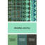 Tapis turquoise lavable à la machine Abstract 5357-323137177