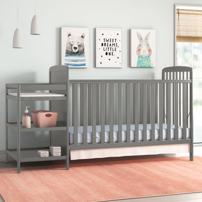 Lit de bébé convertible 4 en 1 Crib N Changer