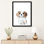 «King Charles Cavalier Spaniel Puppy» par Watercolor Luv - reproduction d'art