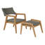 Spencer Outdoor Teak Armchair-504734768-504734770