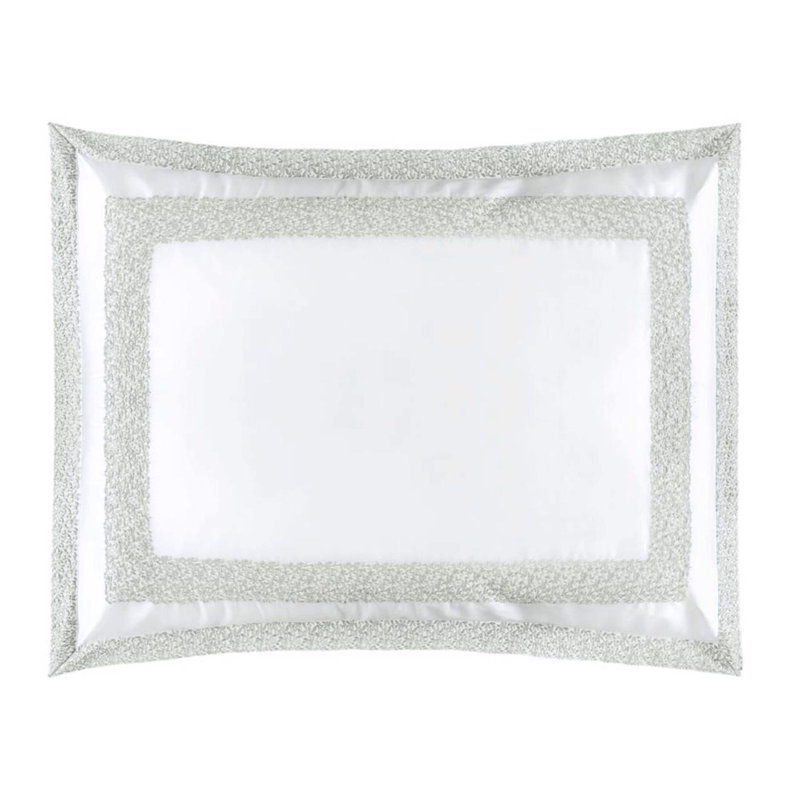 Malone Sham, King, White/Dove