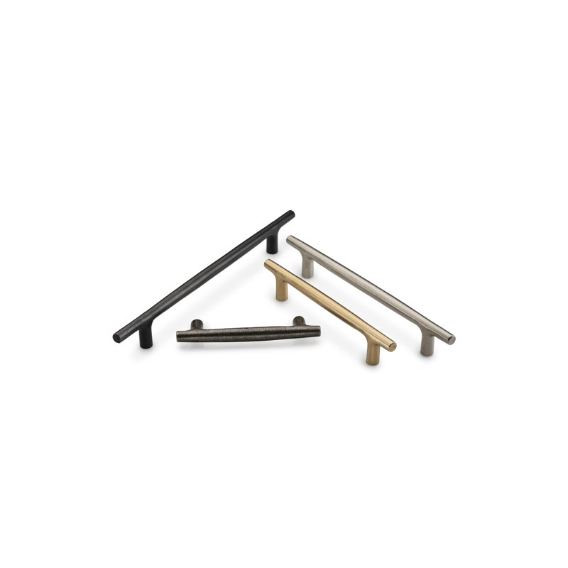 Tapered Bar Cabinet Pull, Dark Bronze, 8 1/2″