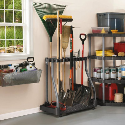 Garage Tool Tower Rack