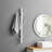 Vertical Eight Hook Coat Rack Wall Mount-59298659