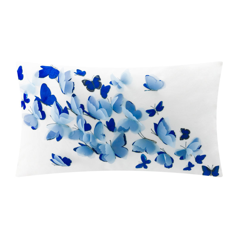 Housse de coussin , Bleu