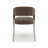 19.63 " H Upholstered Stainless Steel Armchair-112004252-112004251