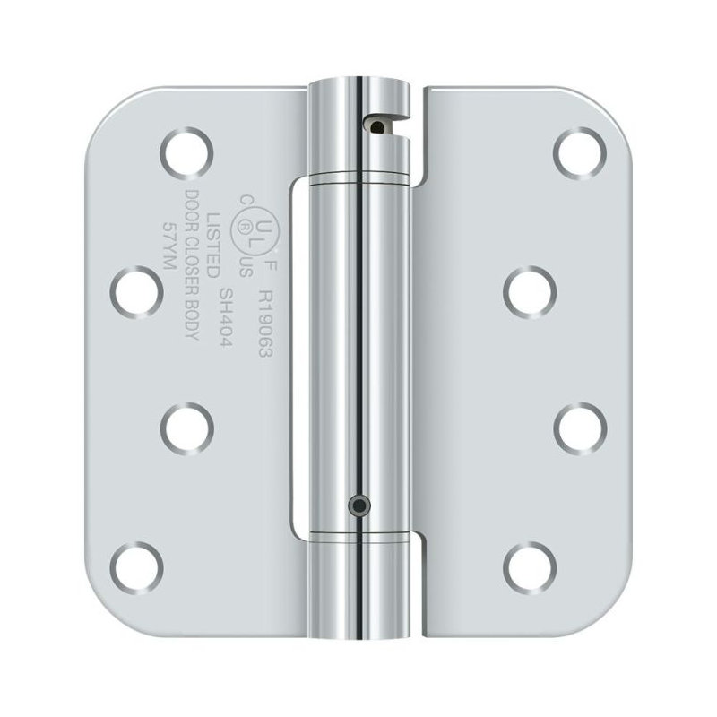 Steel Butt Bearing Hinge, Polished Chrome