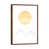 Classic Brown Wood Framed