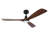  52-Inch Wi-Fi Indoor Ceiling Fan with LED Light, Remote Control, Walnut