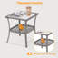 Table d'appoint d'extérieur carrée Crisette L 18 po x l 18 po-2055704033