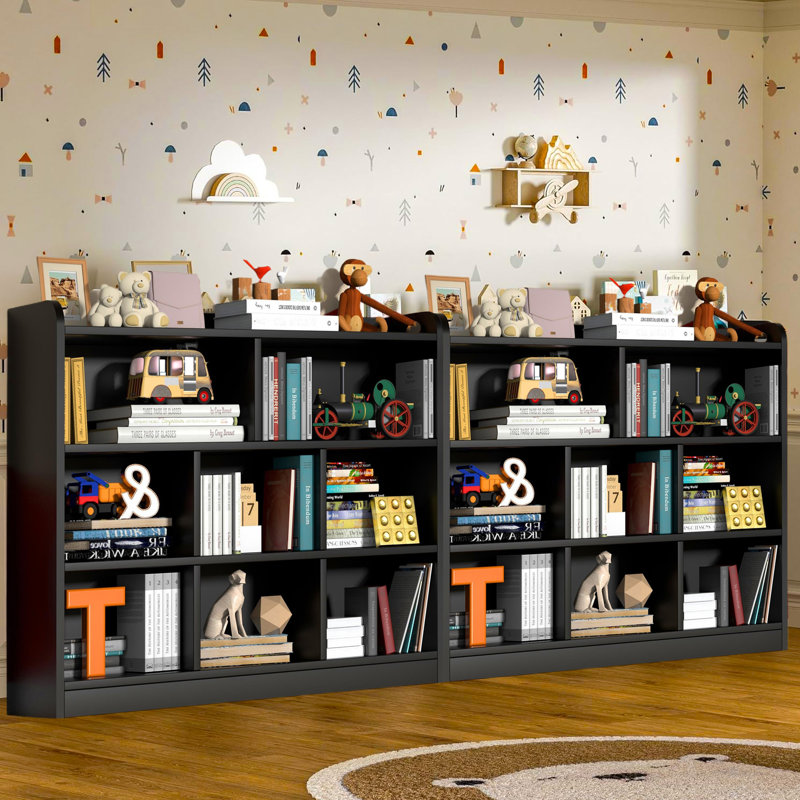Isabelle & Max™ Bookshelf, 4-tier Anelisse Kids Bookshelf With Anti-tilt Device,8 Cube Storage Organizer 35.4" Tall Open Shelf Anelisse Book Shelf For Bedroom, Living Room