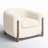 Amaryllis 38" Wide Polyester Barrel Chair-784591422