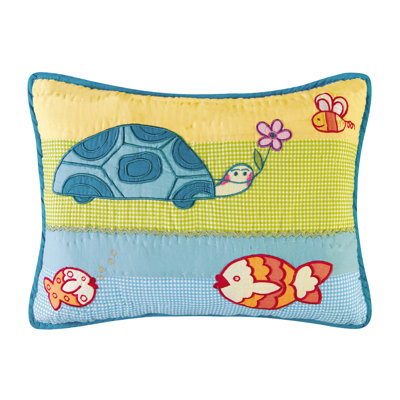 By the Pond Quilted Pillow