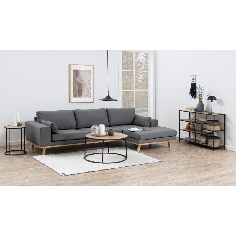 Joliet Tray Top Frame End Table, Beige