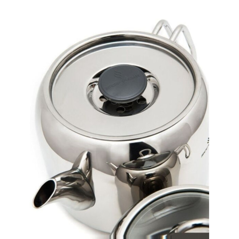 Théière en acier inoxydable Samovar (18/10) 3,4 pintes