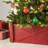  24.5"L Red Wooden Tree Collar (KD)-452431076