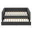 Lit de jour double, canapé-lit capitonné capitonné avec couchette, lit de jour avec bouton et clou en cuivre sur accoudoirs carrés, lit de jour double avec couchette simple-1693361497