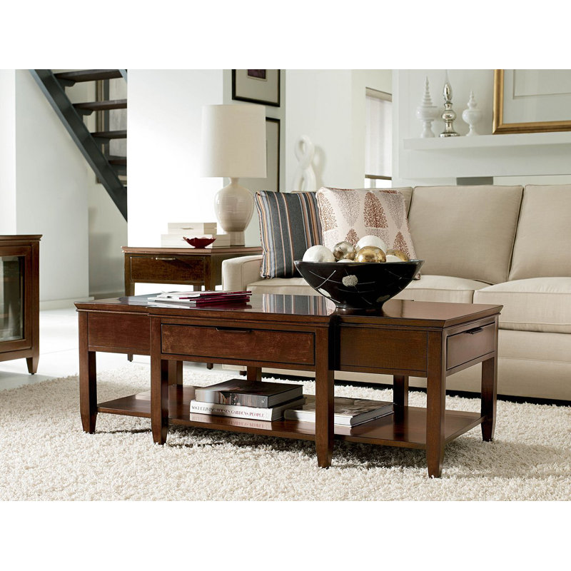 Eliah Solid Wood Coffee Table