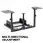 Flight Game/Racing Sim Cockpit – Fits Thrustmaster HOTAS Warthog (No Throttle, Joystick and Seat)