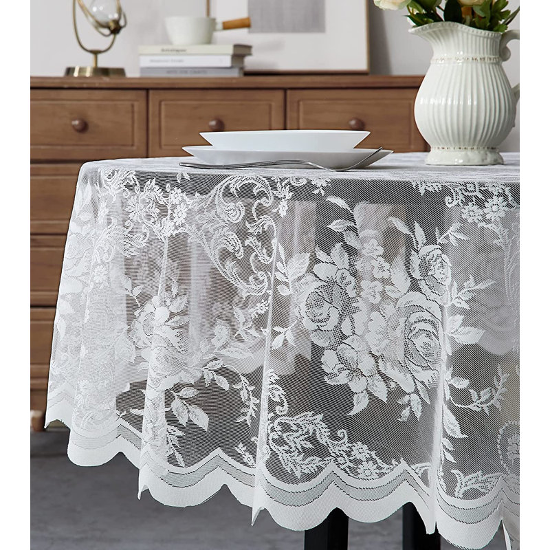 Nappe Lace, Ivoire ivoire, L 90 po x L 90 po