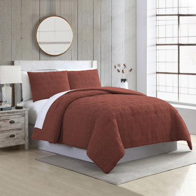Ethos Clipped Jacquard Quilt Set