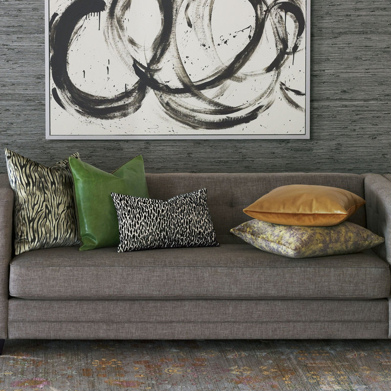 Tudor Square Pillow Cover & Insert, Kelly Green