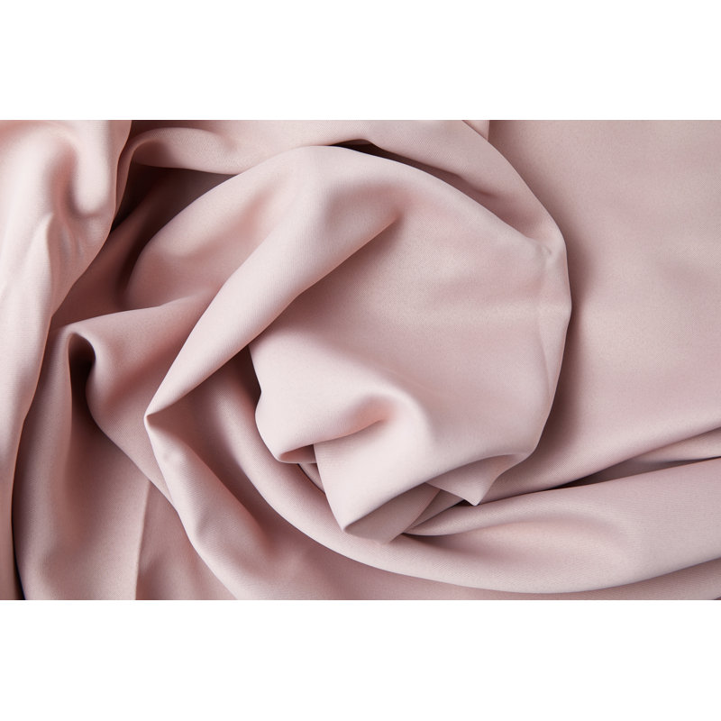 Lloyd Harbor Blackout Curtain Pair, 116 W x 137 D cm, Blush Pink