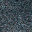 Tapis en polyester à poils longs bleu, brun et noir tissé à la main Belliveau-536520681-441603744