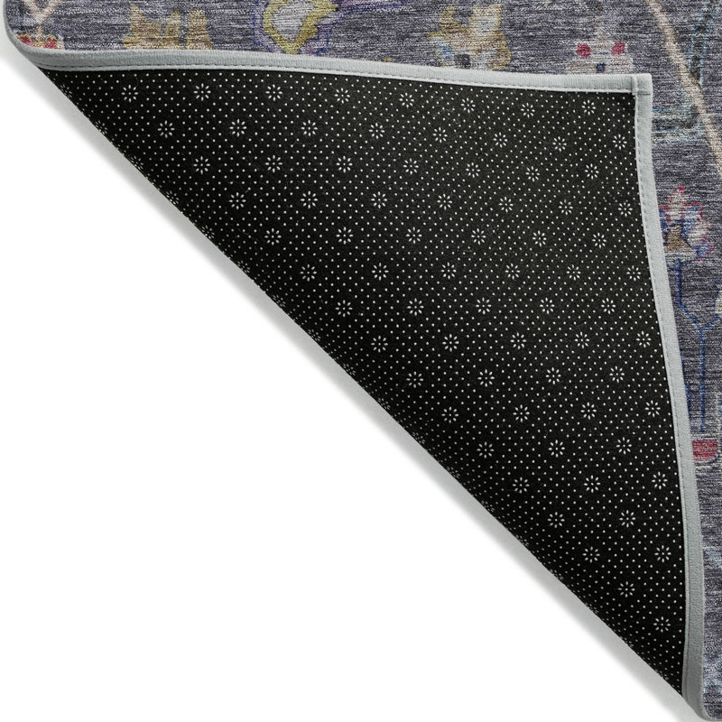Machine Washable Indoor/Outdoor Kaczor ACN2232 Global Rug, Rectangle 5' x 7'6"