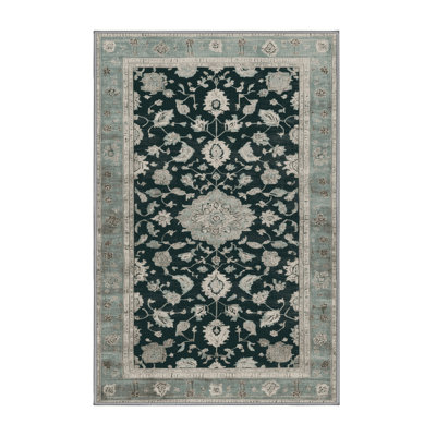 Tapis gris lavable à la machine