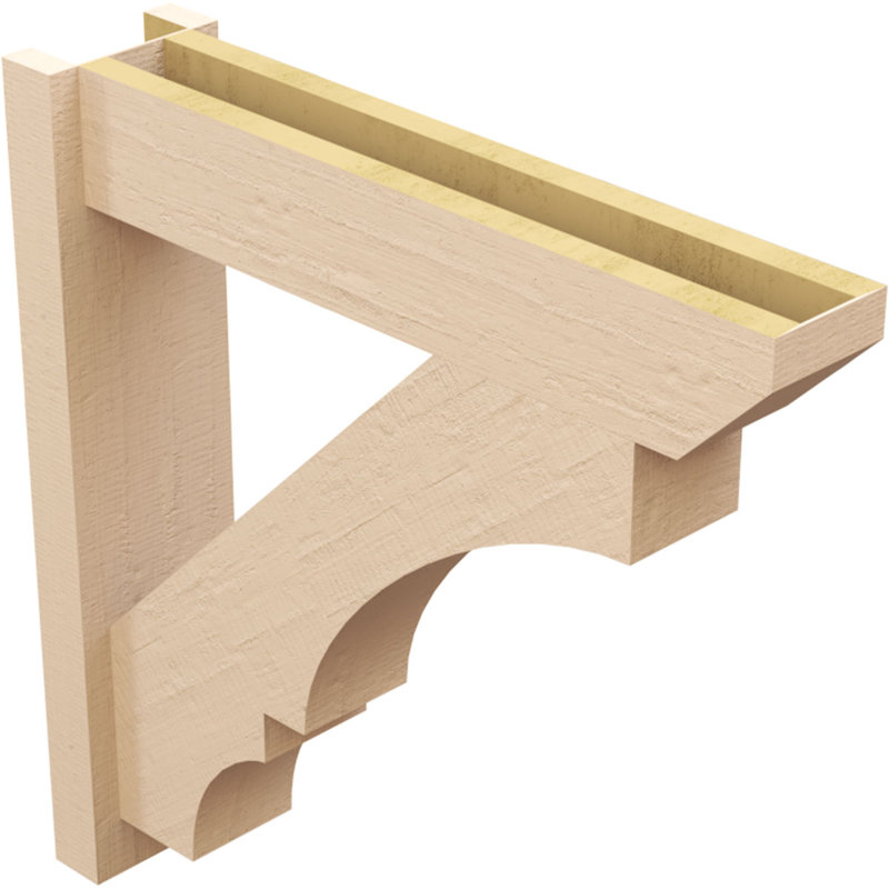 Bois de cèdre brut Balboa Slat, H 26 po x l 6 po x P 26 po