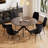 47in Round Dining Table Set-1050758583-1050758569-1044867248