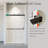 Frameless Double Sliding Soft-Close Shower Door