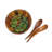 Nambe Harmony 3-Piece Salad Set