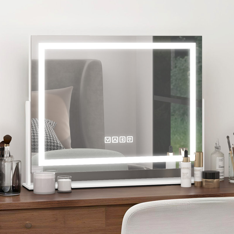 Aldrena Iron Rectangle Floor Mirror
