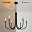 6-Light Candle Style LED Chandelier-1621441985