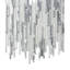 Waterfall Linear Glass And Metal Mosaic Tile-61209337