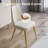 Modern Dining Room Sets, Pre-Assembly Round Dining Table Sets, Sintered Stone Tabletop Kitchen Dining Table Set With Upholstered PU Leather Chairs-119727081-119727083-119727086