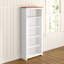 Katalina White 5 shelf tall Bookcase