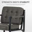 Geraldina Faux Leather Armchair-1677772167