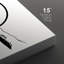 BAW «Classic Black and White Line Abstract Illustration», 3 pièces-100136125-100136129